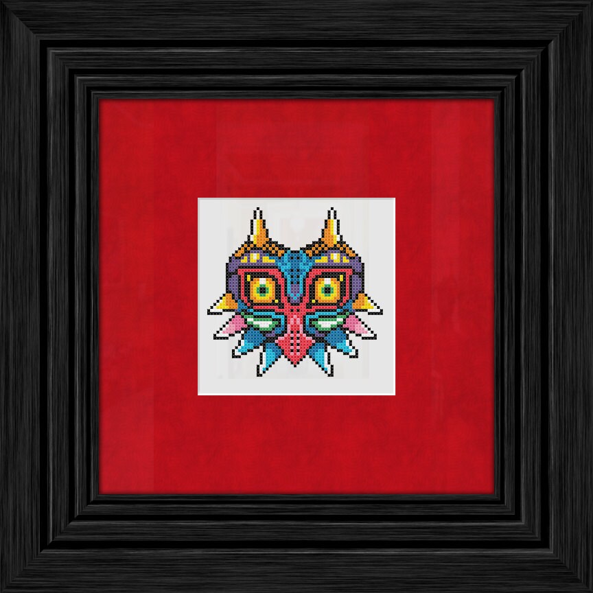 Majora's Mask Zelda Cross Stitch Pattern Instant PDF Etsy
