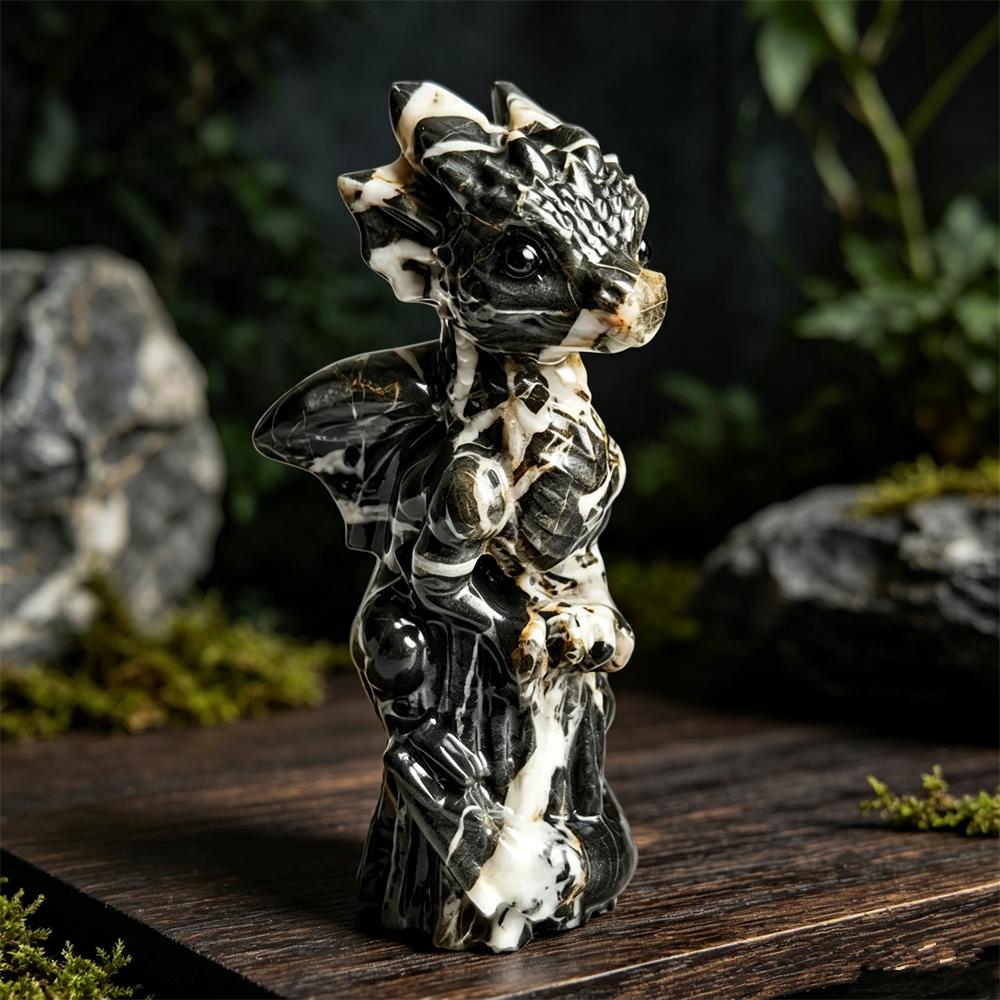 龍の彫刻テーブル - Etsy 日本
