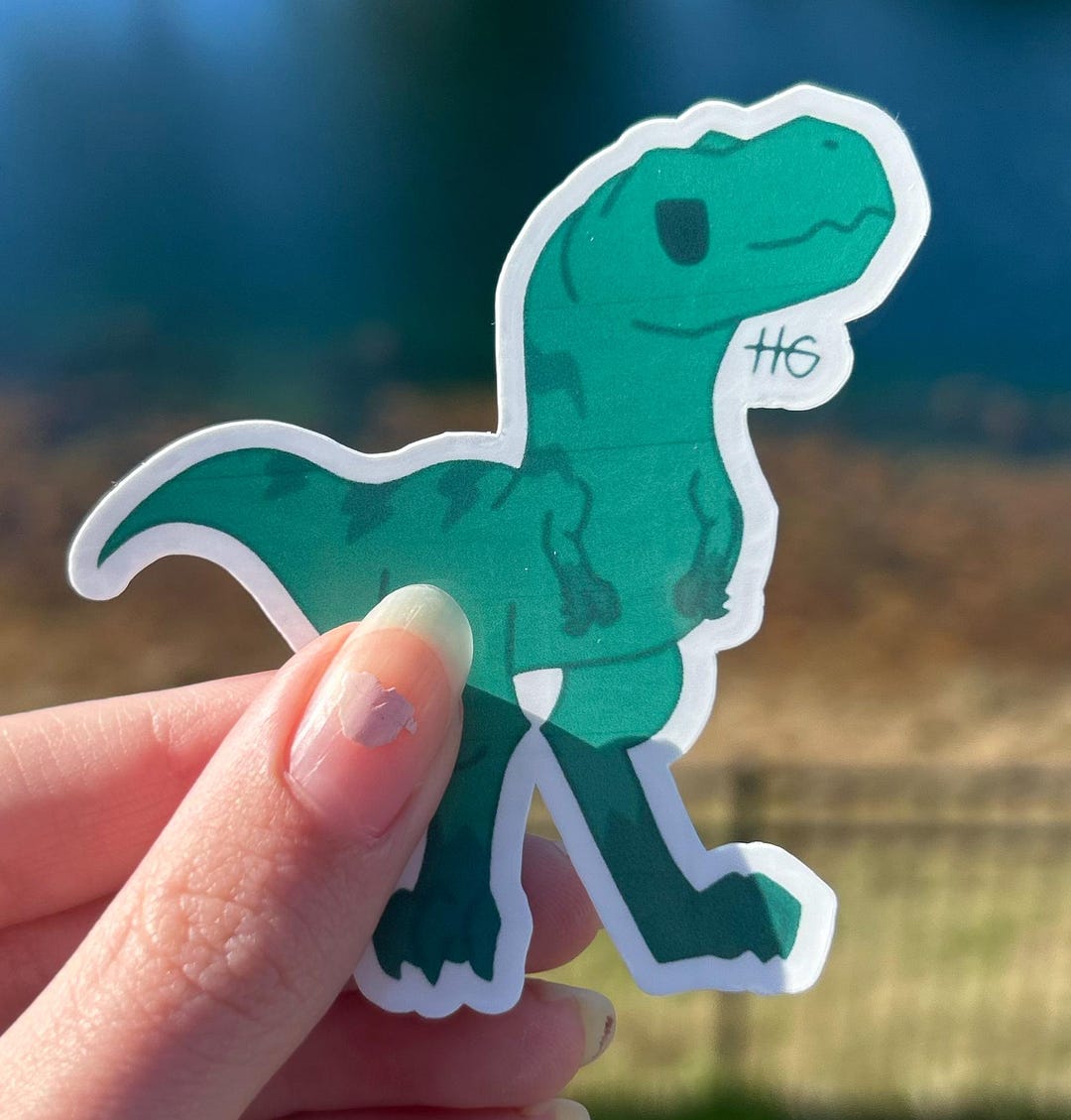 Tyrannosaurus Rex Sticker - Etsy