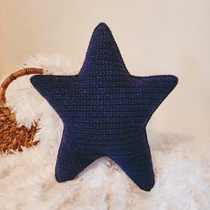 Stern Kissen Häkelanleitung - Realistische Stern Kissen Häkelanleitung - Stern Amigurumi Häkelanleitung - Unikat Häkeln - Instant Download PDF