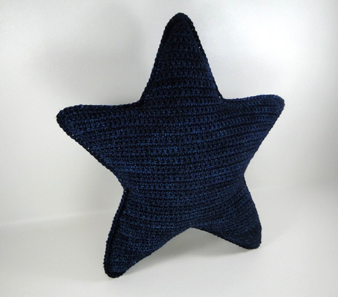 Crochet Pattern Crochet Star Pillow Pattern 101 Instant Etsy