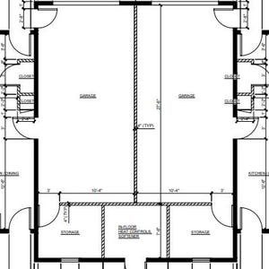 Duplex de um só piso: 2 quartos, 1 banheiro, 2.864 pés quadrados (aproximadamente 266 m²), incluindo garagem anexa.