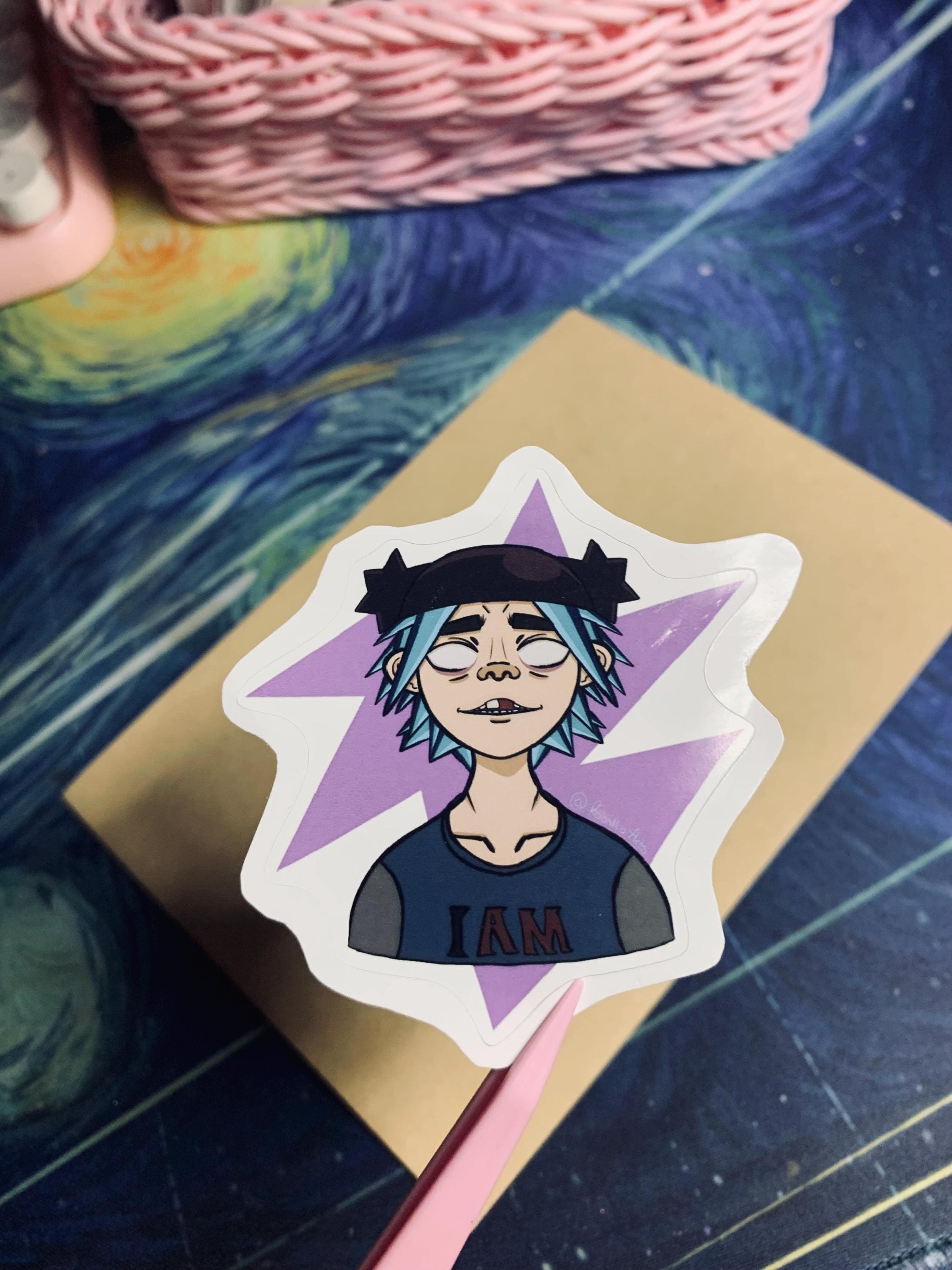 Gorillaz 2d art - Etsy 日本