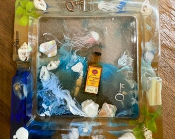 Beach Resin Ashtray