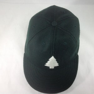 Felt Pine Tree Logo on Wool Flannel Cap. Chose Cap Color and - Etsy