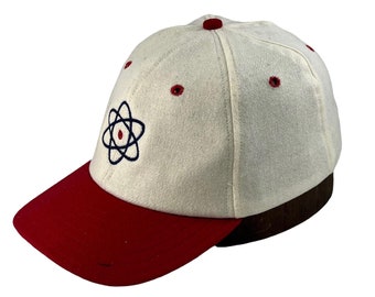 Springfield Isotopes custom made cap in wool Any size  Select at Brushed cotton