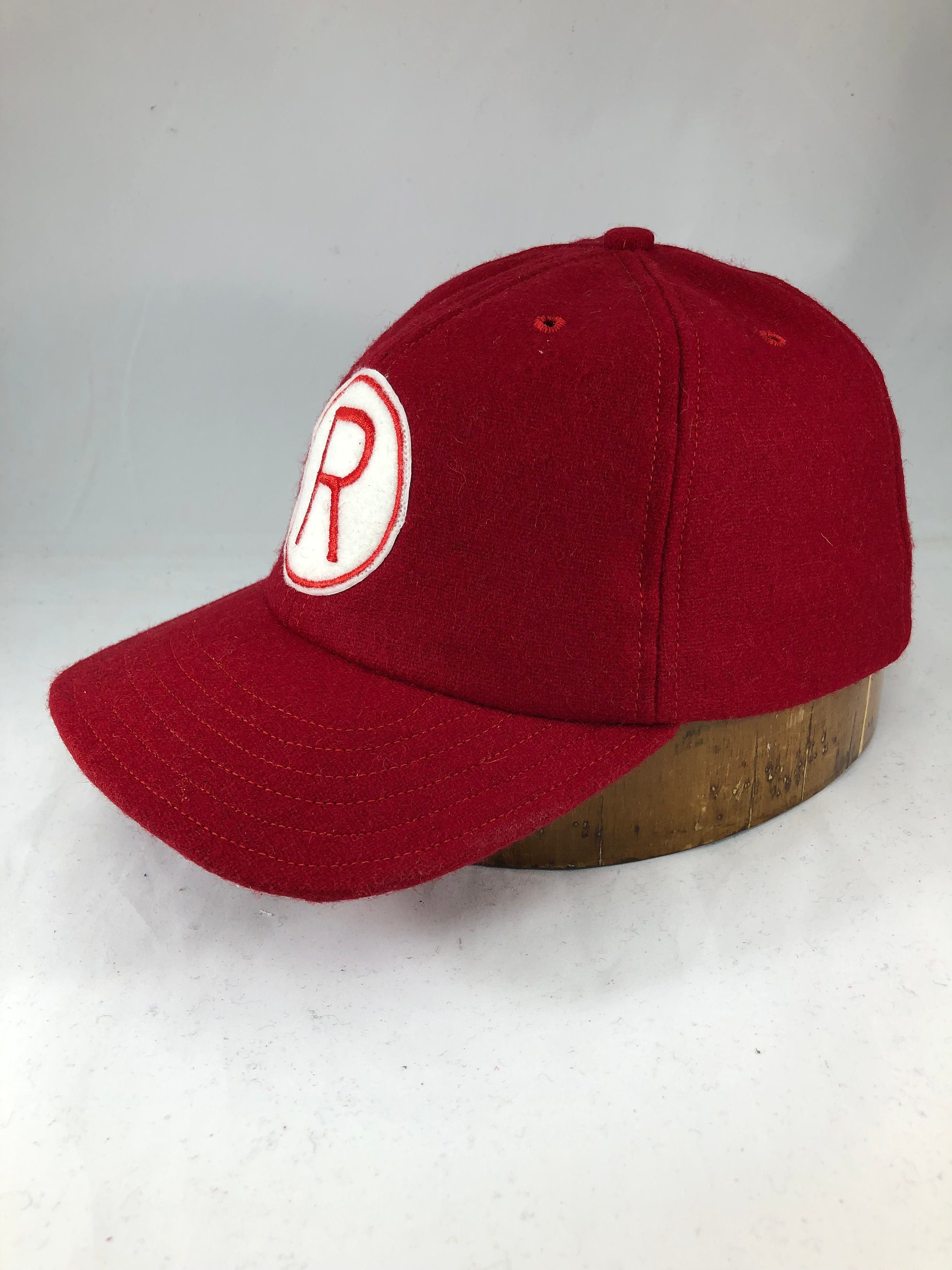 Rockford Peaches Women's League baseball cap. Custom made to order by the  original seamstress for the movie caps.