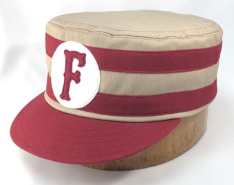 Fullerton Fireknockers Vintage Base Ball Team cap. Southern California Vintage Base Ball League. Any size available