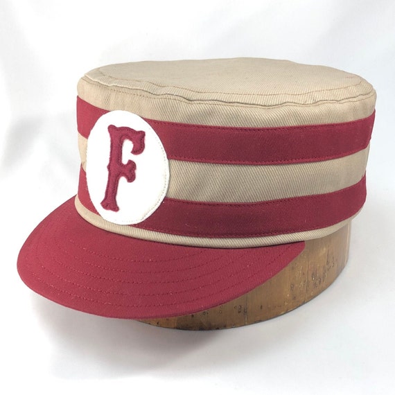 Fullerton Fireknockers Vintage Base Ball Team cap. Southern California Vintage Base Ball League. Any size available