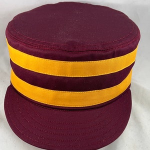 Fillmore Fungi Vintage Base Ball boxcap, custom made to order in any size.