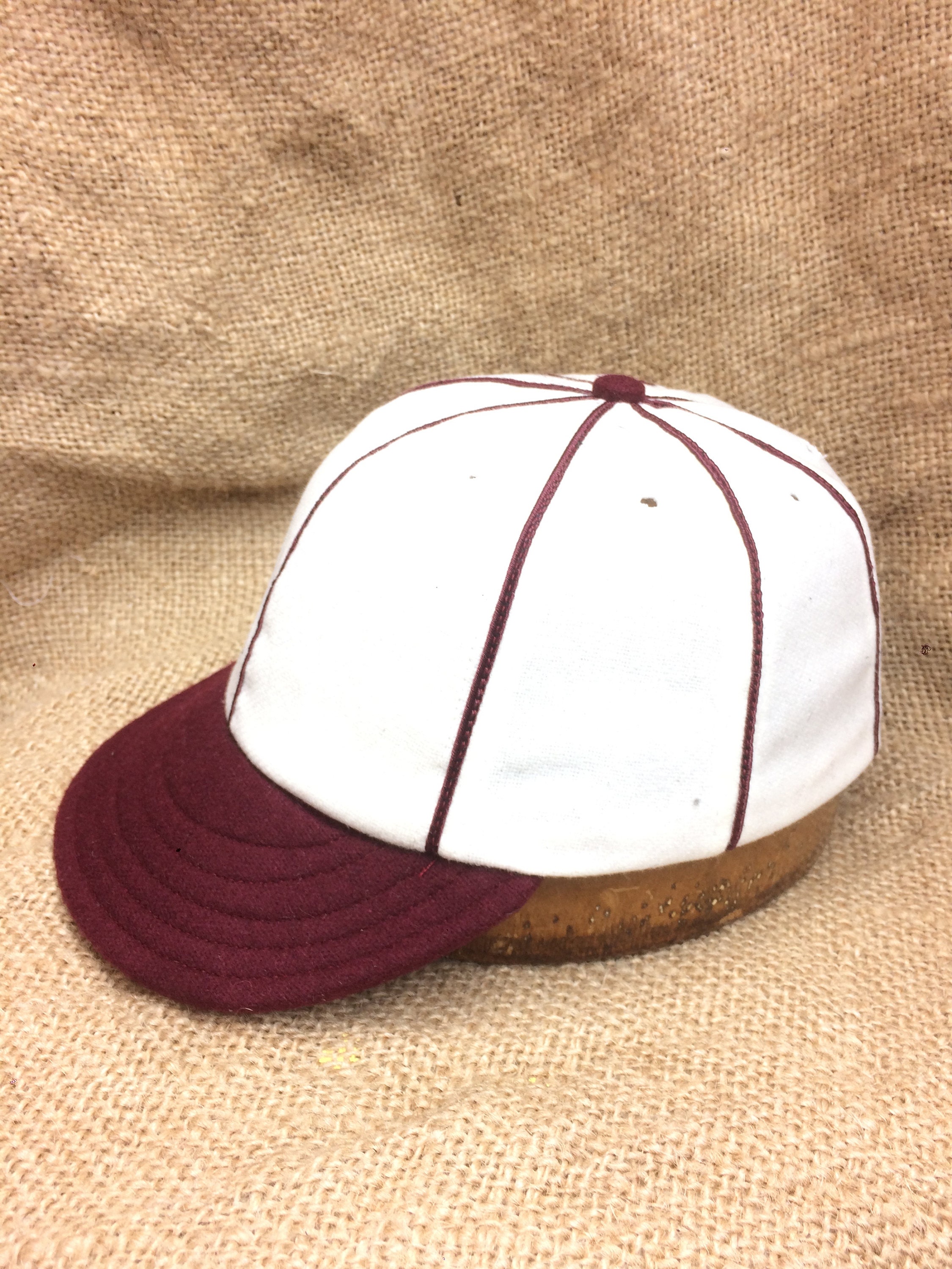 flannel baseball cap