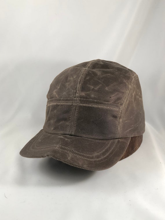 Quint Fishing Cap. Waxed Cotton 4 Panel Cap With Front Pockets. Fitted or  Adjustable, Any Size. -  Canada