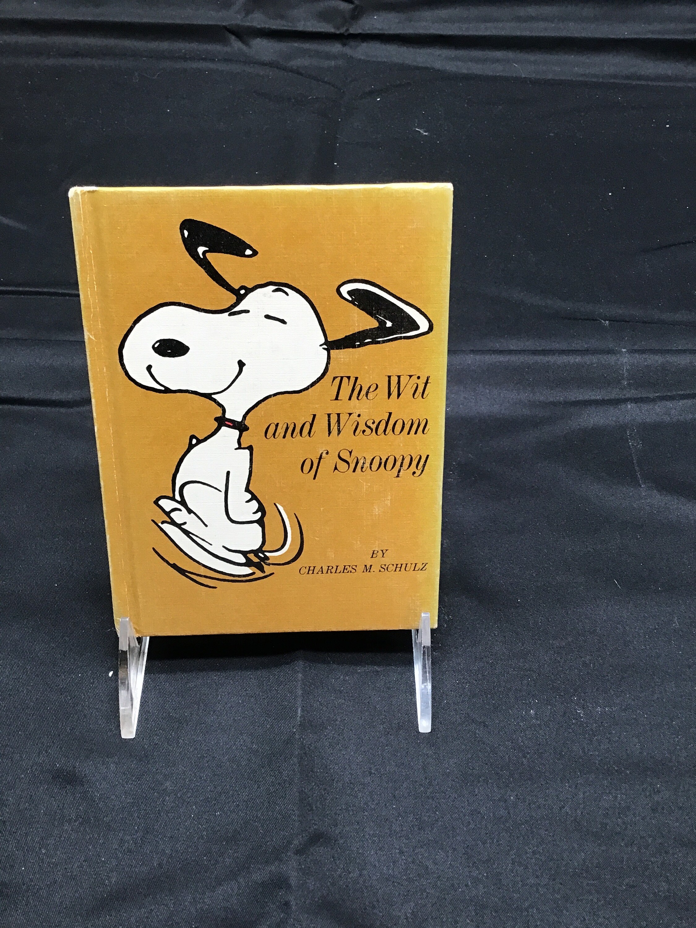 Vintage Peanuts Book. the Wit and Wisdom of Snoopy. Hardback. 