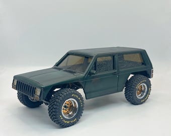 SCX24 Jeep XJ 2-Door Body (133mm/155mm WB) (PETG) (Unpainted)