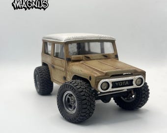 Scx24 FJ40 Body(133mm wb) (Unpainted)