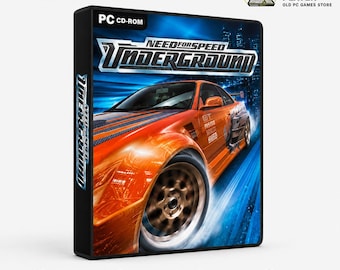 Need for Speed Underground 2003 PC — Digital Download, Vintage Street Racing, Y2K Tuner Game, PC Game Download