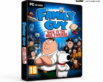 Family Guy Back to the Multiverse PC 2012 — Digital Download, Comedy Action Game, TV Show Game