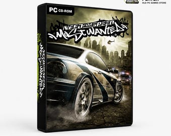Need for Speed Most Wanted 2005 PC — Digital Download, Vintage Racing Game, Y2K Game, Instant PC Download