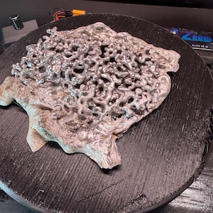 Fire Ant Bed Casting: Winterized Nest Top, Flat Desk Decor