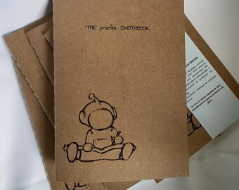 The Practice Sketchbook, handmade sketchbook