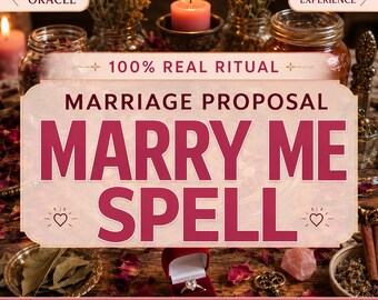 Feitiço Poderoso para Casamento | Pedido de Casamento Poderoso na Mesma Hora | Ele Deveria Pedir Você em Casamento | Invocação de Amor Profundo | Case Comigo