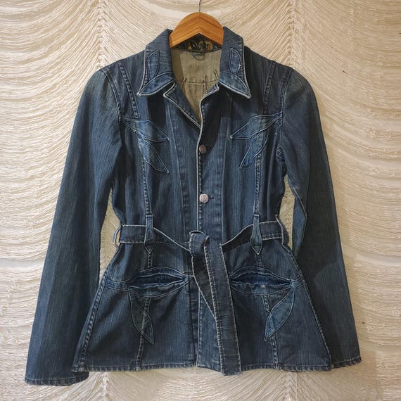 RARE early 2000's Henry Duarte Denim Jacket