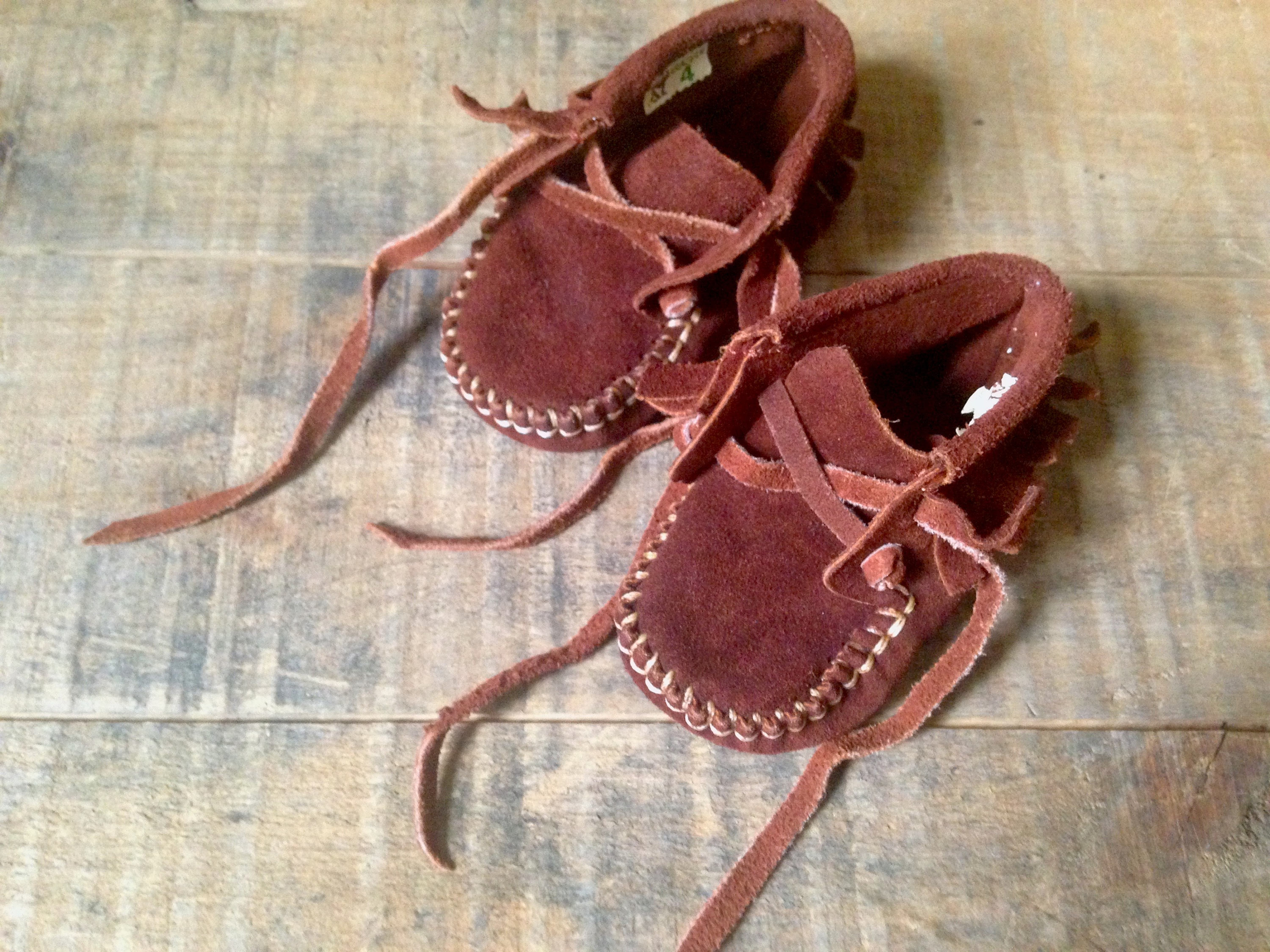 suede moccasin booties