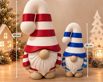 Wichtel Norbert LED Lampe – Weihnachtswichtel mit Fernbedienung | XL und XXL | leuchtende Weihnachtsdeko | Weihnachtsgeschenk | Winterdeko