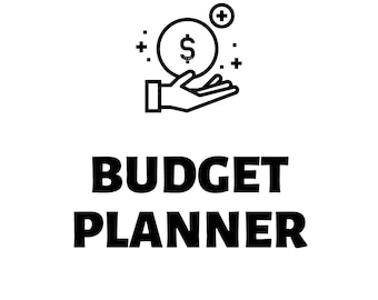 Månadsbudgetplanerare | Ekonomiuppföljning, Utgiftslogg (digital PDF)