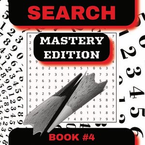 Nummersökningspusselbok 4, Mycket svårt, 50 expertpussel (PDF-nedladdning)