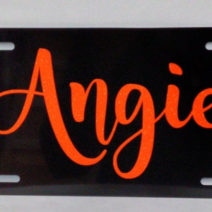 Personalized License Plate - Custom License Plate Name - Custom Name License Plate - Auto Accessories - Custom License Plate Sign