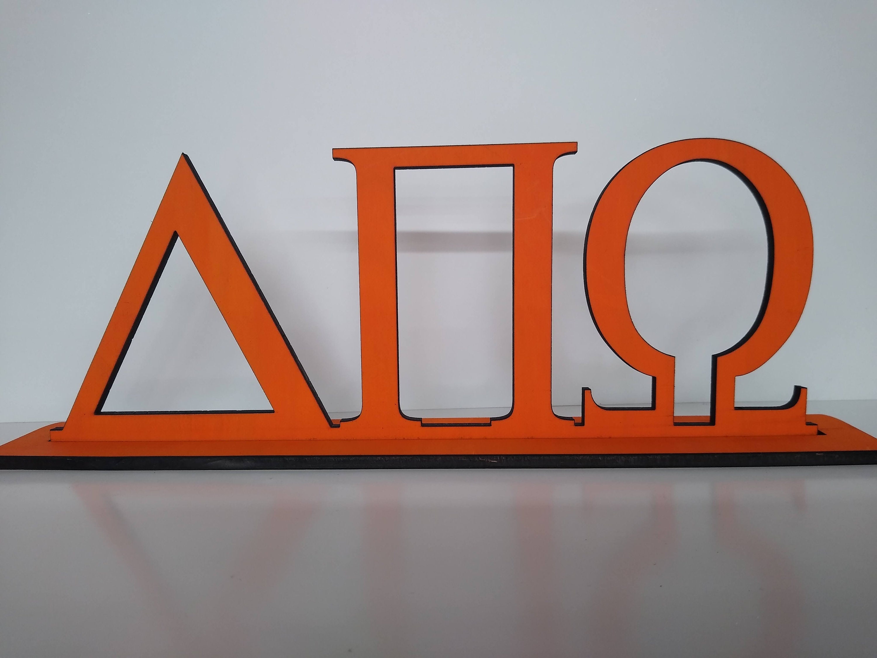 Greek Alphabet Stand Greek Alphabet _ Greek Glitter Letters Etsy