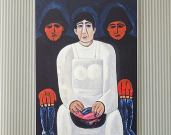 The Lost Felice - Marsden Hartley | Reproductieprint, Amerikaans modernisme, poster museumtentoonstelling, moderne kunstwerken, wanddecoratie, portret