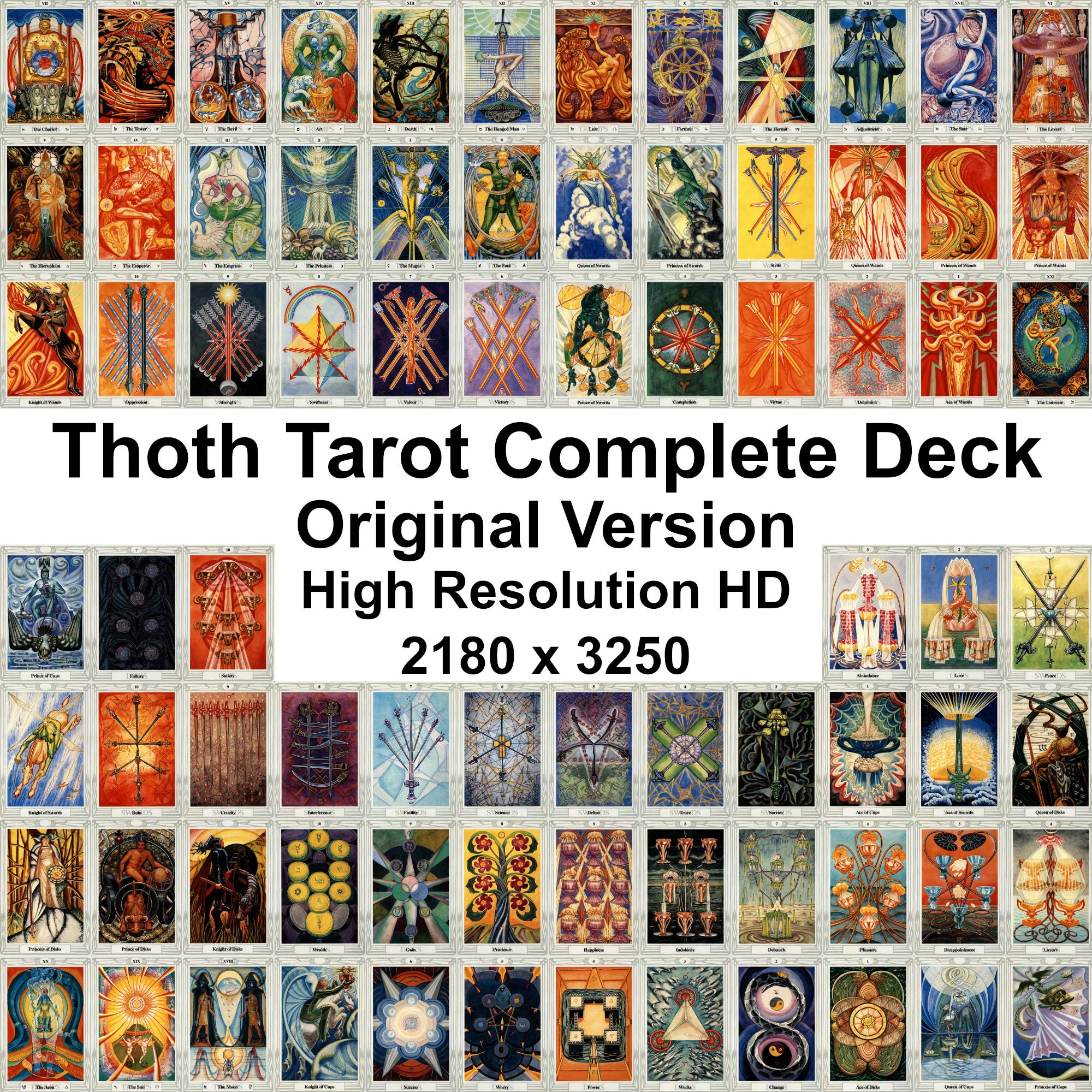 Aleister Crowley アレイスタークロウリー　オカルト Aleister crowley tarot deck - Etsy 日本
