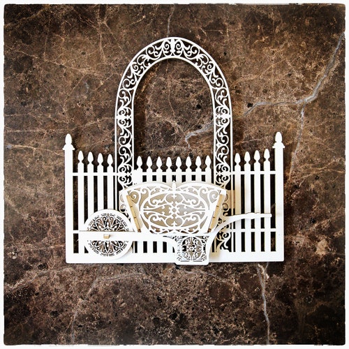 Reneabouquets Printed Beautiful Board Laser Cut Chipboard Etsy