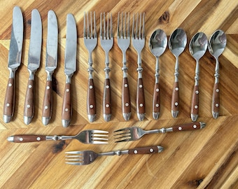 Retro - Stainless Steel Cutlery - Replacement Pieces - Williams and Sonoma - Cafe Bois