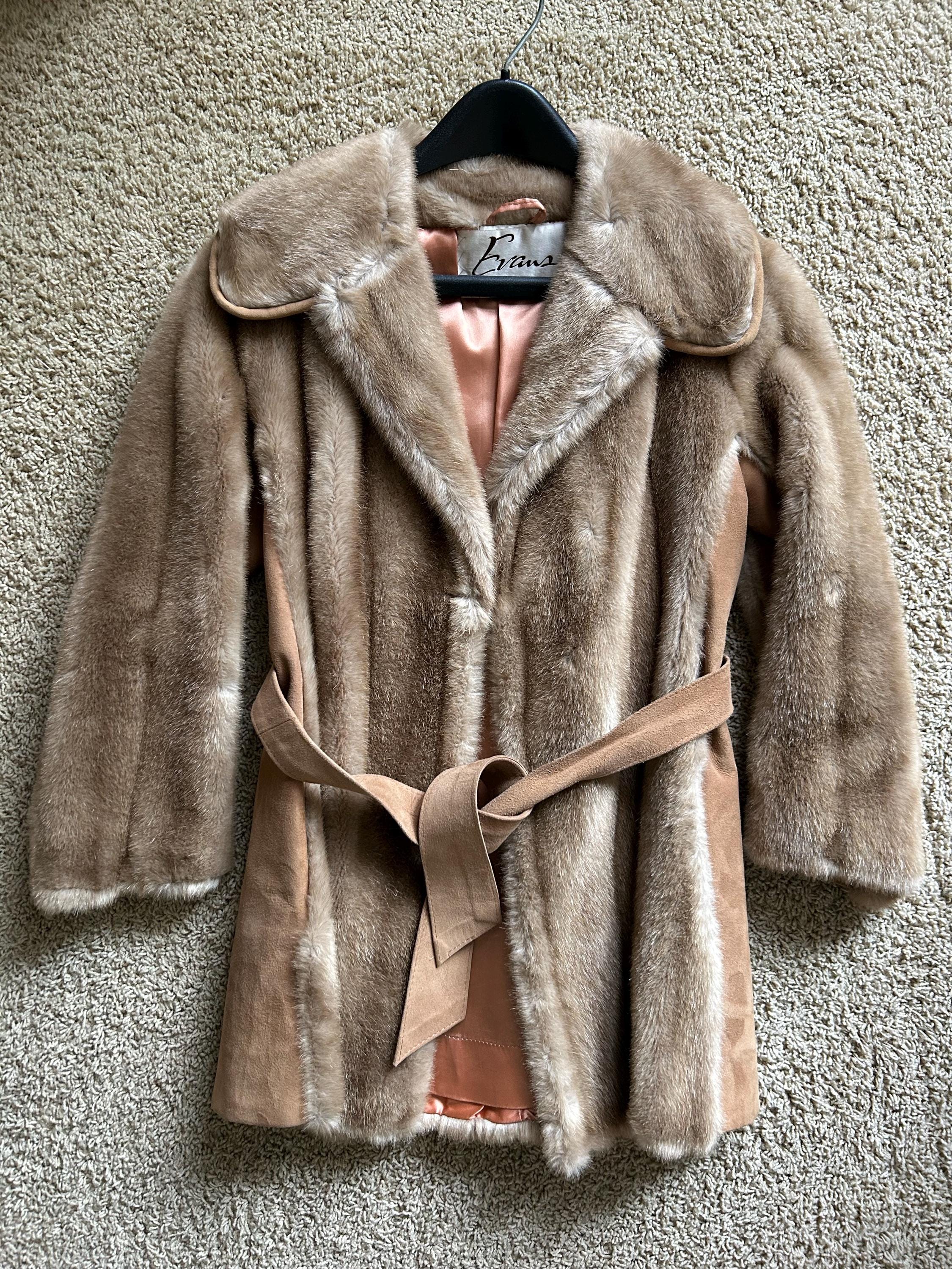 Evans Mink Coat - Etsy