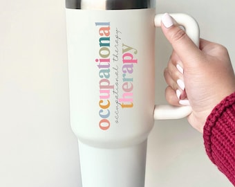 Occupational Therapy Gift: Personalized 40oz Tumbler