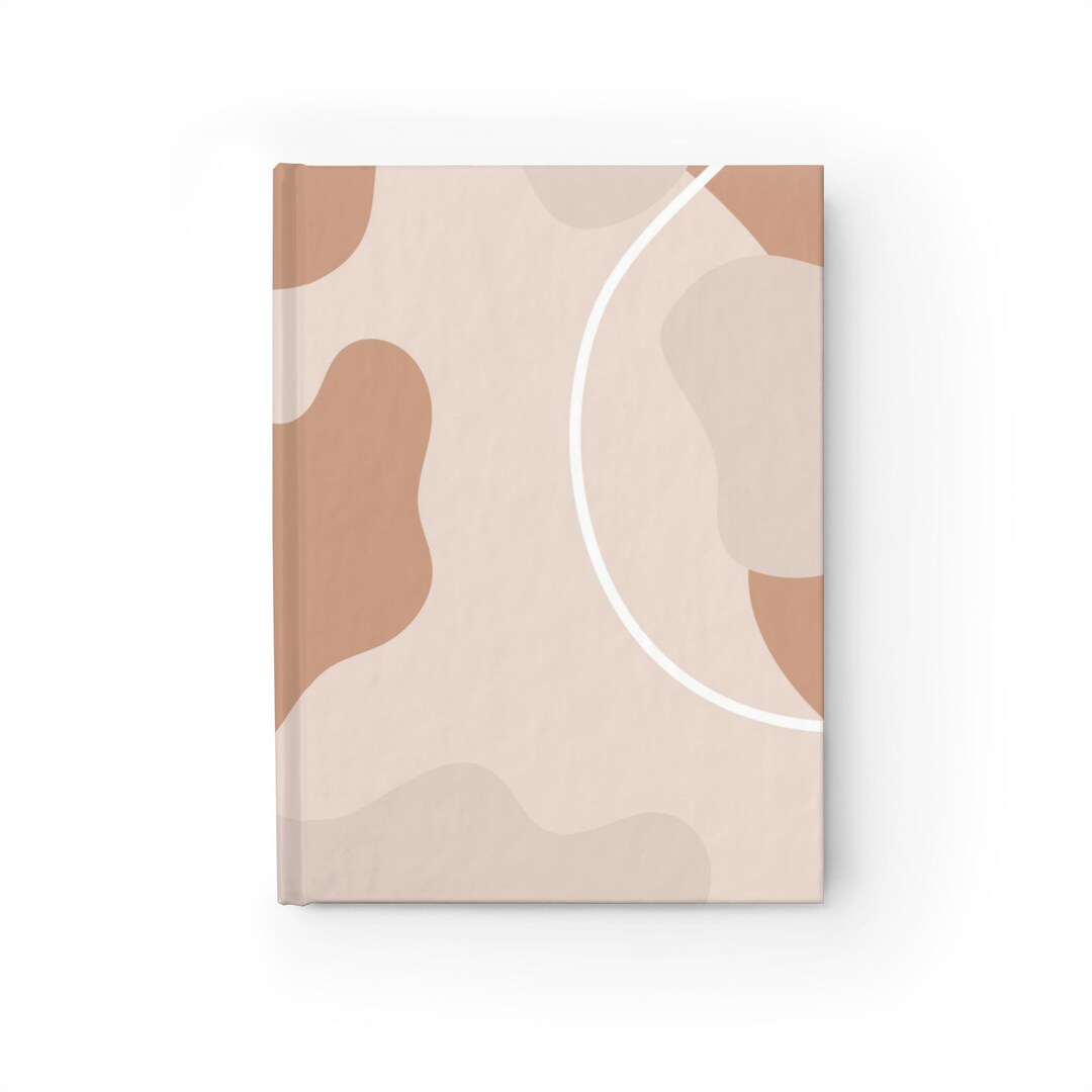 Shape Journal Neutral Abstract Shapes Journal - Etsy