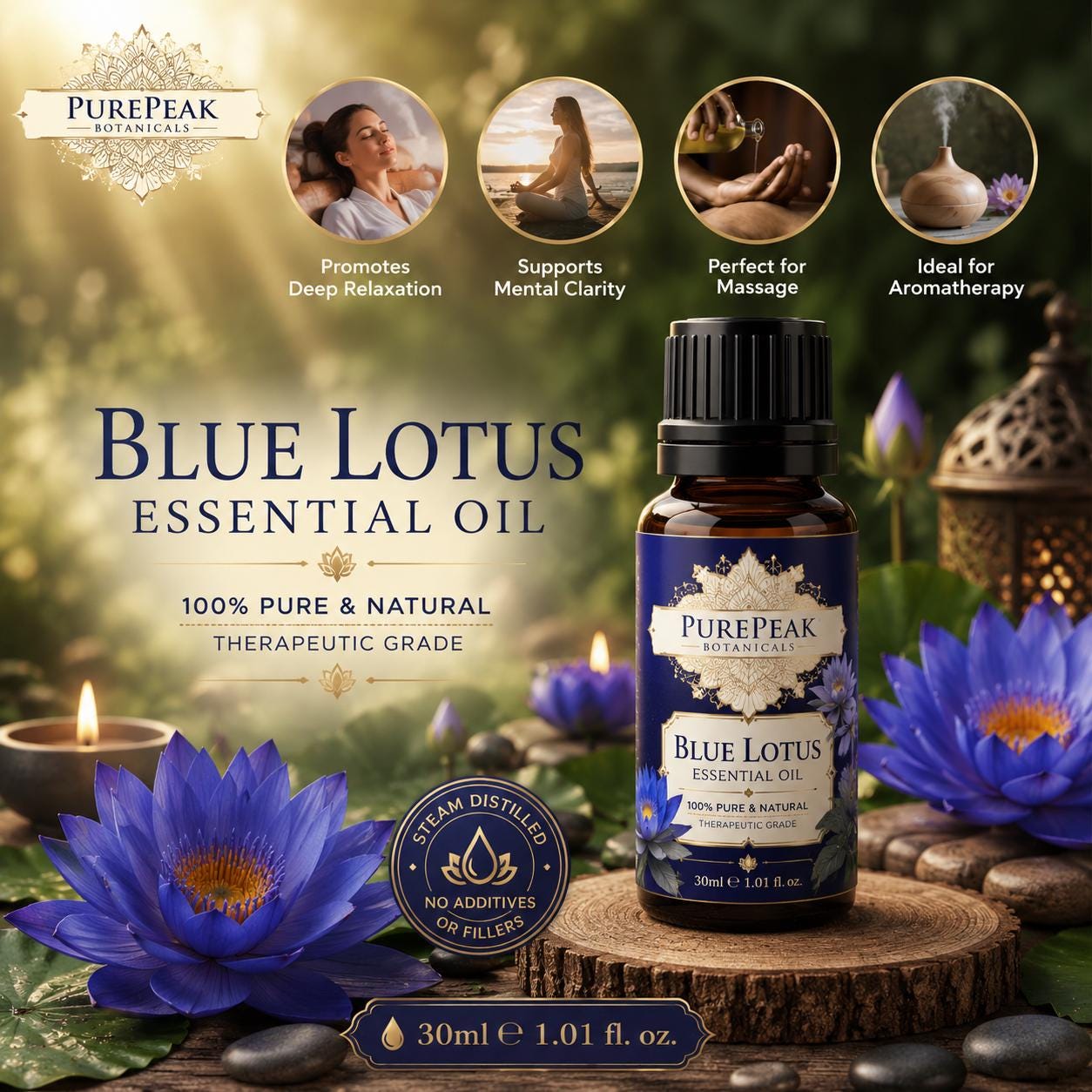 Lotus essential oil - Etsy 日本