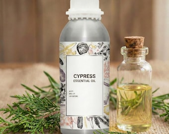 Pure Cypress Essential Oil – Fresh Woody Aromatherapy, Oily Skin