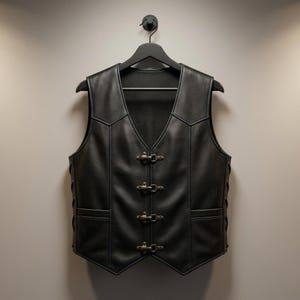 Mc leather vest - Etsy 日本