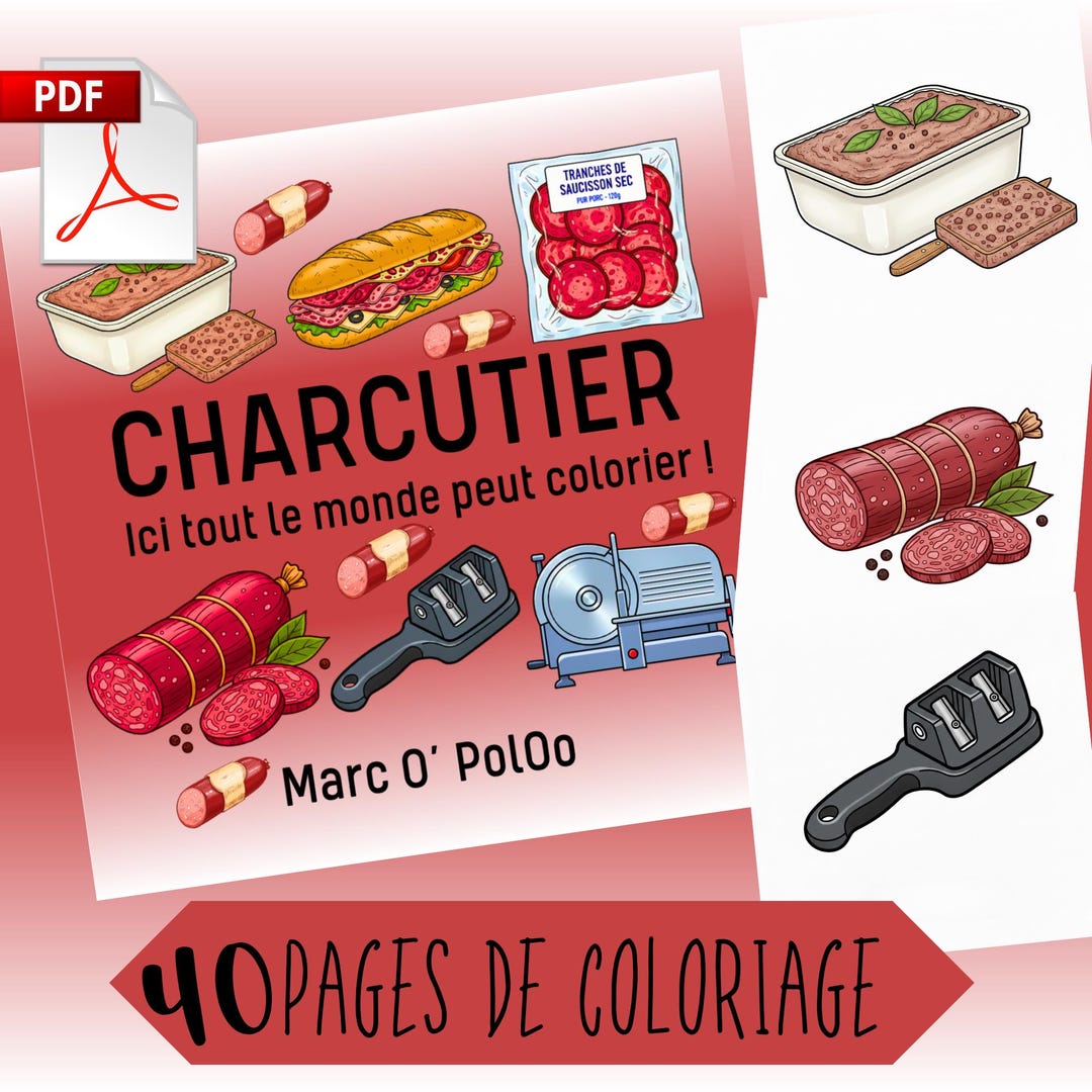 Butcher's Guide – 40 Printable Pages – Charcuterie & Tradition ...