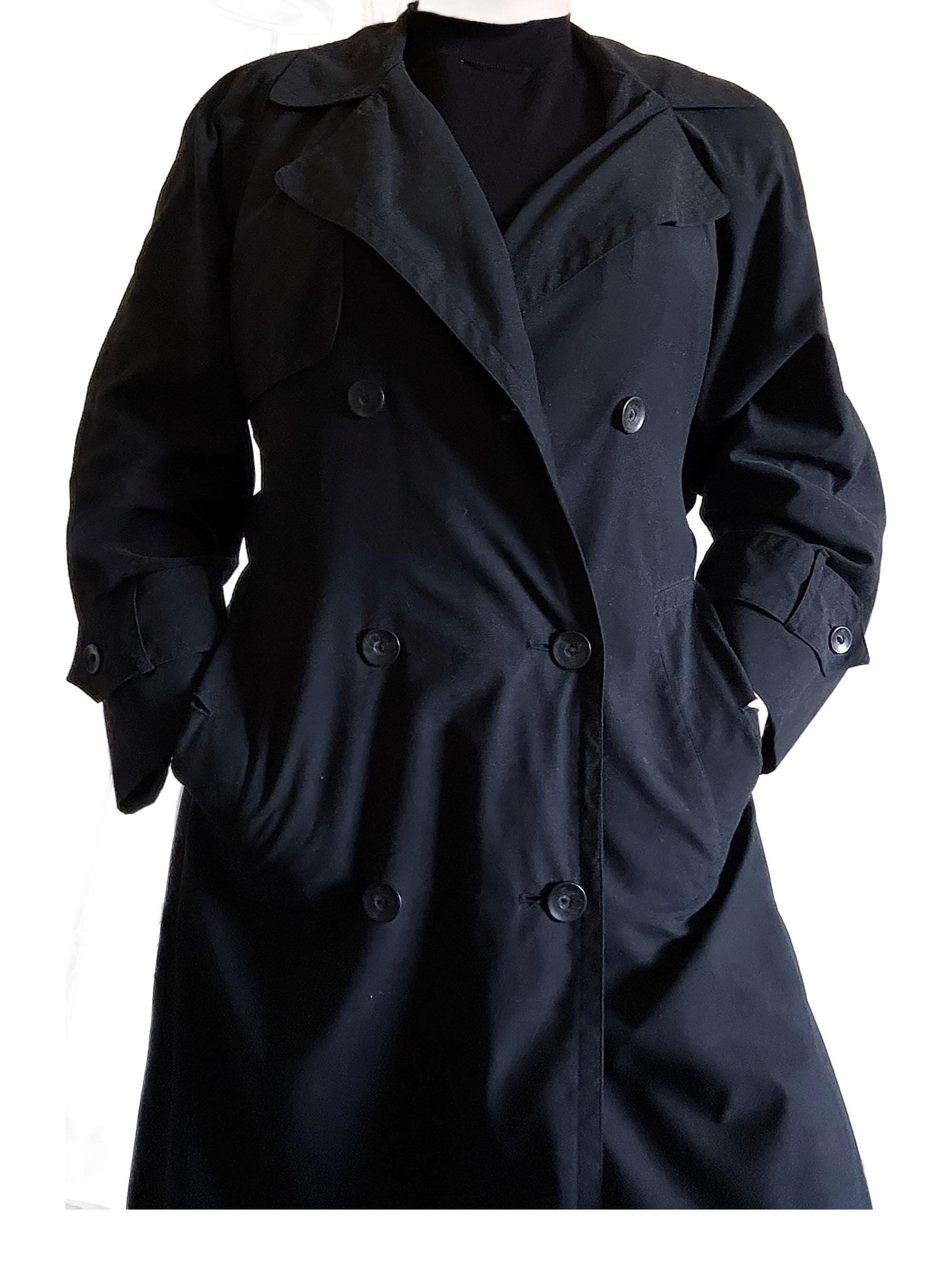 London Fog, Towne by London Fog Black Trench Coat