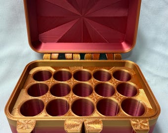 Peptainer™ SnapLok 3mL 15 Vial Starburst Series Storage Case