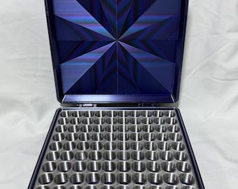 Peptainer™ 3ml 100 Vial Storage Case - Starburst Lid