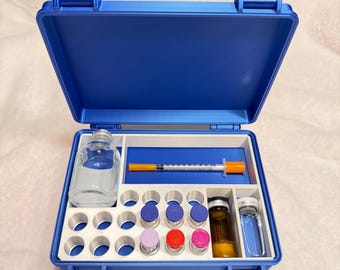 Peptainer™ All-in-One 50/20/10/3mL 18 Vial Storage Case