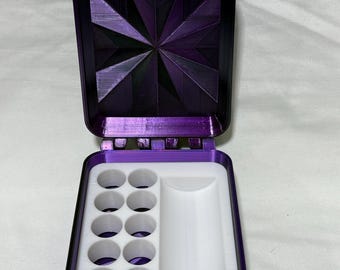 Peptainer™ SnapLok  3ml - 10 Vial & BAC Water Storage Case - Starburst