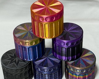 Peptainer™ 3mL 4-Vial Starburst Round Freezer Storage Case