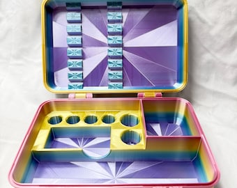 Peptainer™ Ultimate All-In-One SnapLoK 3mL/10mL/30mL - 7 Day Syringe Holder -Multi-Vial Storage Utility Case - Starburst Series
